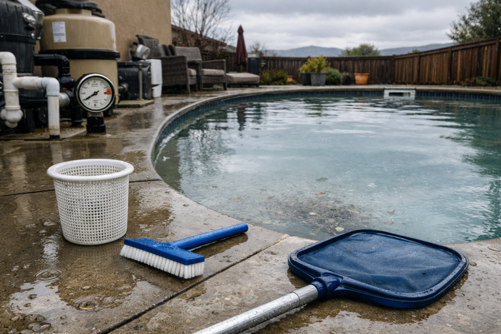 Weekly Pool Service in Tracy CA - Wrigley's Pool Co Weekly Pool Service in Tracy CA