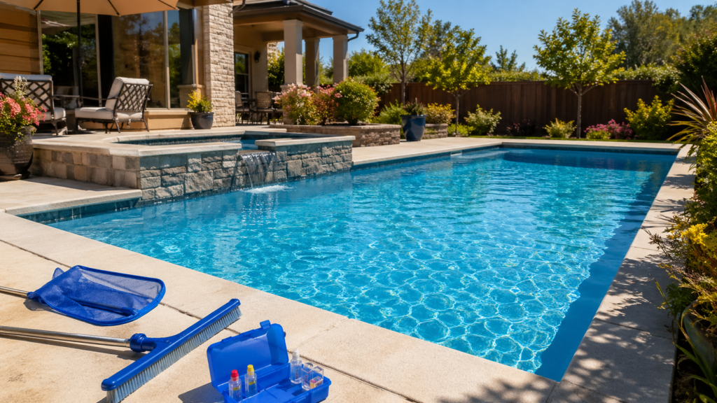Weekly Pool Service in Brentwood CA
